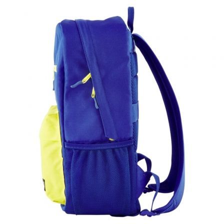 HP Mochila Campus 7J596AA Azul y Lima para Portátiles de hasta 15.6 pulgadas